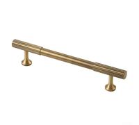 Tirage Cuisine Laiton Vintage 128mm Tirage Cuisine Laiton Vintage | Design vintage peint, pour surface lisse, pour prise confortable, style ferme rustique, rehausse meubles anciens(128MM)
