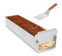 Tiramisu Moule rectangulaire réglable en aluminium avec pelle à gâteau | Moule à gâteau rectangulaire, antiadhésif et résistant au four, moule à gâteau rectangulaire pour mousse de tiramisu, pain