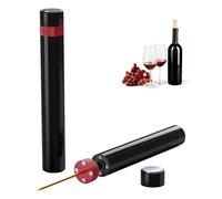 Tire Bouchon a Gaz, Tire Bouchon Pompe à air 7S Cork Pops Out, Pompe à Air Tire Bouchons Professionnel, Ouvre Bouteille Portable sans Effort, Accessoire de Vin Élégant pour Maison, Fête, Cadeau
