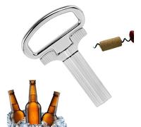 Tire-bouchon de bière - Ouvre-bouchon classique pour bouteilles de vin et bouchons de bière, outil de bar élégant | Pratique pour pique-nique, terrasse, vacances, barbecue, cadeau idéal pour les amis