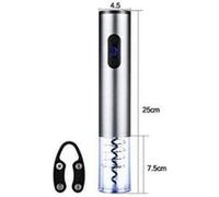 Tire Bouchon Électrique 22,5 * 4,5 cm Ouvre Bouteille Professionnel pour vin G