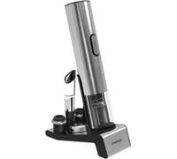 Tire-bouchon électrique automatique Prestigio Garda PWO105SL, autonomie de 50 bouteilles, batterie NiMh, accessoire de découpe de capsule, bouchon de conservation, aérateur