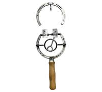 Tire-bouchon en forme de fer à cheval - Outil de cuisine vintage en fonte, 1 tire-bouchon de style antique pour décoration de ferme, extracteur de bouteille rustique, accessoire, cadeau unique pour