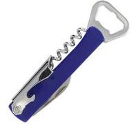 Fackelmann Tire-bouchon limonadier Bar Concept – Acier inoxydable et plastique – Jaune/Bleu 13,5 cm