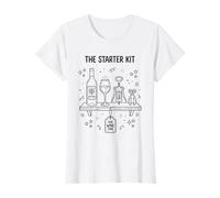 Tire-Bouchon pour Bouteille Rouge pour dégustation de vin T-Shirt