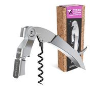 Tire bouchon inox titan dans coffret cadeau en liège Koala