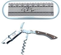 Tire-bouchon professionnel - manche en bois avec boîte cadeau