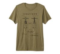 Tire-Bouchon Tire-Bouchon Ancien Vintage Verni T-Shirt Haut de Gamme