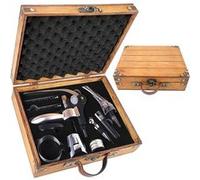 Tire-Bouchon Vin en Coffret Cadeau Bois Vintage