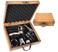 Tire-Bouchon Vin en Coffret Cadeau Bois Vintage