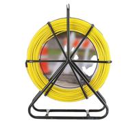Tire-câble à bande métallique, construction en fibre de verre, applications polyvalentes, 100 m (6 mm)