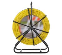 Tire-câble à bande métallique, construction en fibre de verre, applications polyvalentes, 130 m (6 mm)