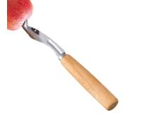 Tire-cœur en acier inoxydable, manche en bois antidérapant, dénoyauteur de légumes pour cuisine, maison, salle à manger, restaurant, pique-nique, camping, barbecue
