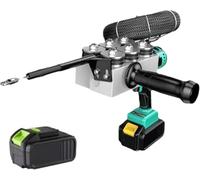 Tire-Fils électrique Automatique, Batterie Au Lithium, éclairage LED, 50 M/Min, pour électricien, Plombier., 3.0ahbattery*1