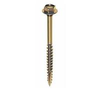 Tirefonds bois anti-fendage - acier zingué - 6x80 - 150 pièces VYNEX