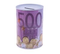 Tirelire à bord lisse pour enfants, boîte d'économie d'argent, rangement de pièces de monnaie précieuses, jouets Early Dos 20 Euro