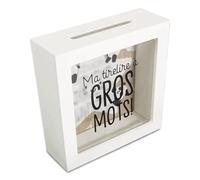 Tirelire anti Gros Mots - Bois