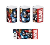 Tirelire - AVENGERS - Métal - 7,5 x 7,5 x 10 cm - Multicolore - Pour Enfants