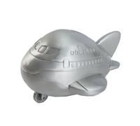 Tirelire Avion Enfant Cadeau Métal Zinc