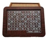 Tirelire Bois Avec Compteur Décorative