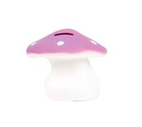 Tirelire champignon - lila