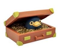 Plastoy Tirelire Chibi Les Animaux fantastiques - Niffleur dans sa valise - Plastique 8 cm