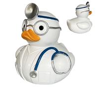 Tirelire De Canard, Tirelire Enfant Adulte, Boite Economie Argent Drôle, Figurine De Canard Decoration Maison, Cadeau Anniversaire pour Enfant (médecin)