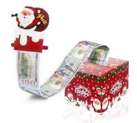 Tirelire de Noël pour Argent Liquide, Boîte Surprise, Cadeau D'argent Amusant pour Noël, Cadeau pour Homme, Femme, Ami, Famille