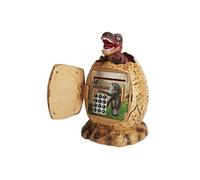 Tirelire Dinosaure Empreinte Digitale Jouet Enfant Cadeau Sécurisé Originale Marron