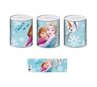 Tirelire - Disney La Reine des Neiges - taille M - 10x10x12 cm