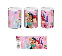 Tirelire - Disney Princesses - Taille S - 7.5x7.5x10 cm