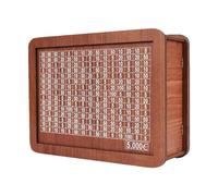 Tirelire en Bois - Coffre-Fort en Bois, Tirelire en Bois | Pot d'épargne pour, Tirelire décorative, Tirelire pour Adultes avec comptoir, Mallette de Rangement Portable, boîte d'économie d'arge