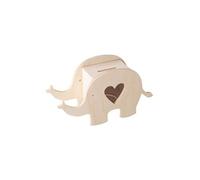 Tirelire en bois Eléphant à customiser