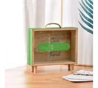 Tirelire En Bois Grande Capacité Enfant