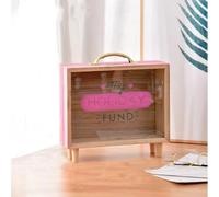 Tirelire En Bois Grande Capacité Enfant
