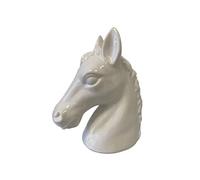 Tirelire en céramique cheval blanc