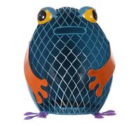 Tirelire en Forme de Grenouille pour Animaux - Boîte à Monnaie en Forme de Chat - Finition Peinte à la Main - Rangement sécurisé - Multi-Usage - 11,5 cm - pour la Maison, Salon, la bibliothèque