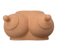 Tirelire en Forme de Seins Ton Clair