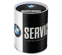 Nostalgic Art - Tirelire métallique BMW Service - 1 L - Licence officielle (OLP) en fer-blanc