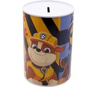 Tirelire en métal Paw Patrol - Tirelire amusante pour enfants avec Chase & Friends - Taille : 15 cm