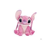Tirelire en peluche - DISNEY - Angel (Lilo & Stitch) - 20 cm - Rose - Licence officielle