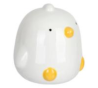 Tirelire Enfant en Dolomite Poussin 15cm Blanc