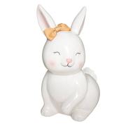 Atmosphera - Tirelire Enfant Lapin - Blanc - H22 cm