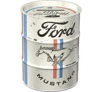 Tirelire - FORD - Mustang - Métallique - Vintage - 13x10 cm