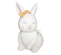 Atmosphera – Tirelire enfant Lapin – H22 cm – Blanc