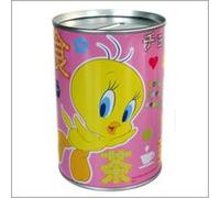 TIRELIRE TITI MÉTAL KAWAII