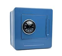Tirelire Métallique Sécurisée Enfant Bleu
