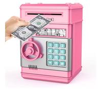 Tirelire - Mini Tirelire ATM - Électronique - Plastique ABS - Pour Filles 3-12 Ans