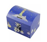 Tirelire Musicale Petit Prince avec Étoiles - Figurine Bleue