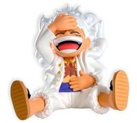 Tirelire figurine Plastoy One Piece Luffy Gear Five 14 cm PVC peinte à la main